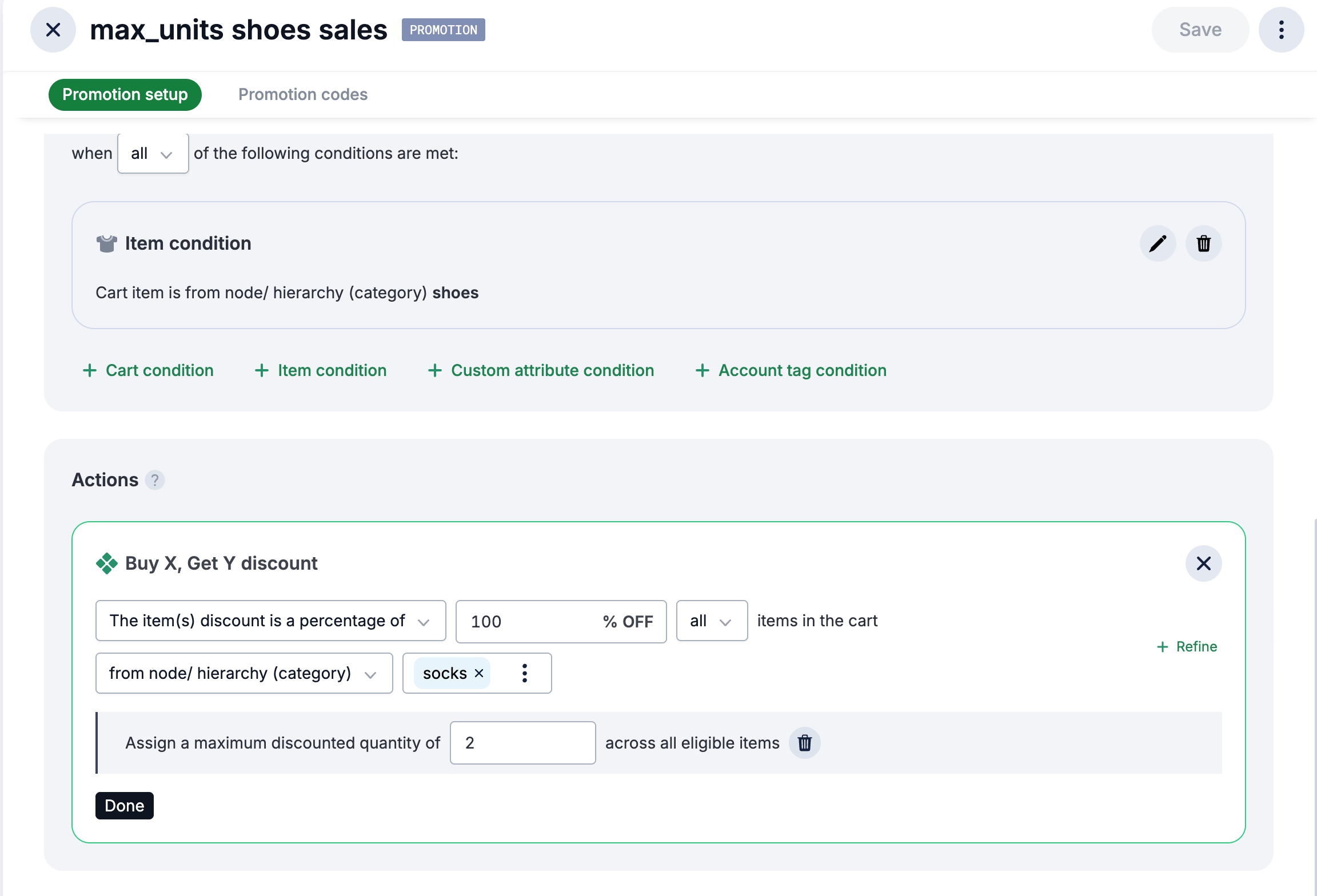 Max Units Limit Simple Use Case